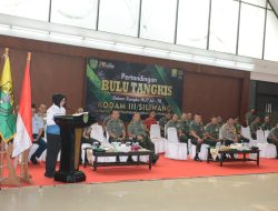 Turnamen Bulu Tangkis Kodam III/Slw, Lahirkan Jawara Baru