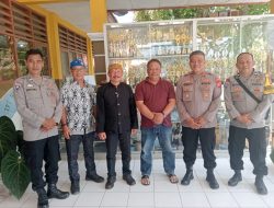 Pupuk Harkamtibmas, Kapolsek Ibun Sambangi Kepala Sekolah SMPN 2 Ibun