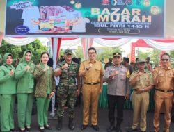 Kodim 0401/Muba Gelar Bazar Murah, Sambut Hari Raya Idul Fitri 1445 H