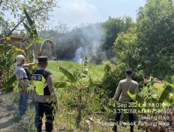 Polsek Tanjung Raja Laksanakan Giat Patroli Mitigasi Karhutla dan Cek Titik Hotspot