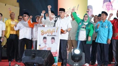Mantan Bupati OKU H. Yulius Nawawi Hadiri Deklarasi BERTAJI
