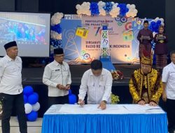 Pemkab Kerinci Melalui Dinas Kominfo Hadiri Puncak HUT 79 RRI dan Teken MOU bersama RRI Jambi