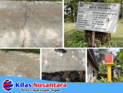 Pembangunan Rabat Beton JUT Dan Sumur Bor Desa Selubuk Diduga Tidak Sesuai RAB dan Terindikasi di Mark Up