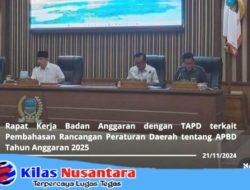 DPRD Pangandaran Gelar Raker Banggar Dengan TAPD Terkait Pembahasan Raperda Tentang APBD TA 2025