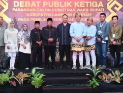 KPU Lamsel Gelar Debat Publik Ketiga Calon Bupati dan Wakil Bupati Lamsel Pilkada 2024