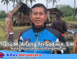 Pengecekan Lokasi Pasca Bencana Angin Puting Beliung di Pantai Barat Pangandaran