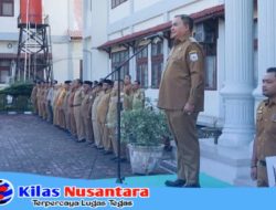 Bupati Aceh Tenggara H. M. Salim Fakhry, S.E,.M.M Gelar Apel Perdana