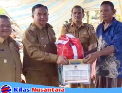 Pemkab Agara Salurkan Bantuan Masa Panik Kepada Korban Kebakaran di Desa Biak Muli