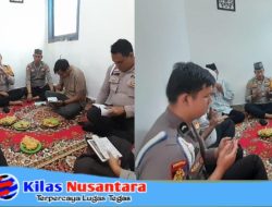 Giat Personil Polsek Muara Pinang Laksanakan Binrohtal, Ciptakan Karakter Yang Humanis Dan Agamis