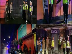 *Pastikan Sudah Mematuhi Aturan, Polres Tegal Kota Gelar Patroli ke Sejumlah Tempat Hiburan*