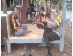Bhabinkamtibmas Kelurahan Bojong Menteng Berikan Himbauan Kamtibmas kepada Ormas PP