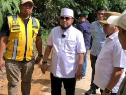 Gubernur Bengkulu Helmi Hasan Turun Langsung Meninjau Lokasi Longsor di Rimbo Pengadang,