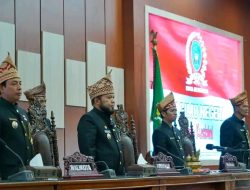 Gubernur Bengkulu Helmi Hasan Hadiri Rapat Paripurna HUT Kota Bengkulu ke-306,