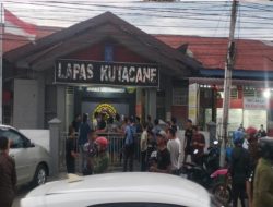 Tahanan Lapas Kelas II B Kutacane Agara Melarikan Diri