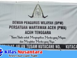 Kantor PWA Agara Dibobol Maling, 2 Unit HP Beserta Uang Tunai Dibawa Kabur