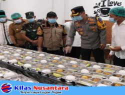 Pj Bupati Empat Lawang Meninjau Dapur Sentra Pangan Program Gizi