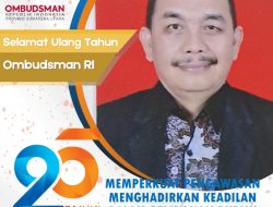 Selamat Ulang Tahun Ombudsman RI ke-25 Tahun