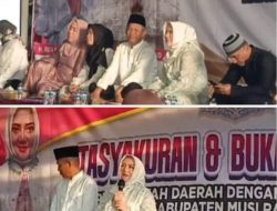 Bupati Ratna Machmud dan Wabup Suprayitno Gelar Silaturahmi dan Buka Puasa Bersama Warga Musi Rawas.