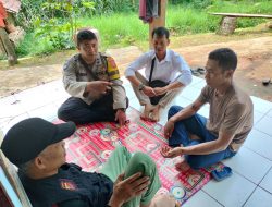 Cooling System, Bhabinkamtibmas Desa Narawita Sambangi Warga Desa