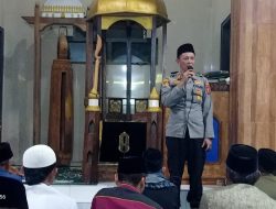 Kapolsek Cikancung Bersama Forkopimcam Cikancung Gelar Kegiatan Tarling (Taraweh Keliling) di Mesjid Thibul Jamilah Desa Mekarlaksana