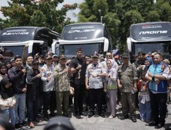 Wakil Bupati Bandung Ali Syakieb Lepas 700 Peserta Mudik Gratis Tujuan Surakarta dan Yogyakarta