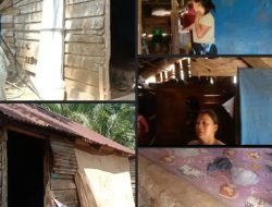 Kisah Pilu Keluarga Miskin di Desa Tebing Kandang Bengkulu Utara Tempati Rumah Tidak Layak Huni Bantuan Pemerintah Desa Sebatas Bangun Pondasi,
