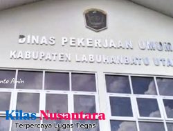Edwin Deprizen Kadis PUTR Labura Bungkam Ada Kerugian Negara di Instansinya