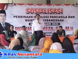 Anggota DPRD Lampung Muhammad Reza Menggelar Sosialisasi Pembinaan IPWK