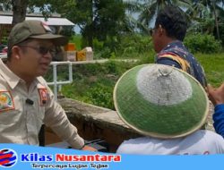 Respon Aspirasi Masyarakat, Anggota DPRD Lampung Tinjau Kondisi Pintu Air 12 di Desa Pasir Sakti