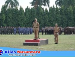 Anggota Dan Sekretaris DPRD Provinsi Lampung Ikuti Kegiatan Upacara Bersama FORKOPIMDA