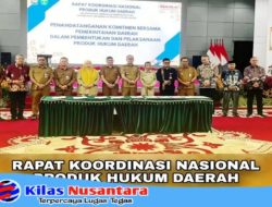 Ketua Bapemperda DPRD.Lampung Hadiri Giat Rakornas Produk Hukum Daerah