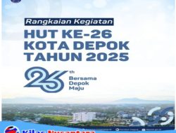 Ini dia , Daftar Rangkaian Perayaan Hari Jadi ke-26 Kota Depok Tahun Ini
