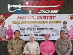 Lepas Sambut Kapolsek Paseh Polresta Bandung Dari AKP Ahmad Nurdin S.H Kepada AKP Hario Edi Wibowo S.H