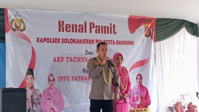 IPTU Fathan Malisi S.H Resmi Menjabat Sebagai Kapolsek Solokanjeruk Polresta Bandung