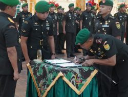 Transformasi Tri Dharma 41, Letkol Inf Dedy Pungky kini Jadi Dandim 0416/BUTE
