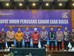 RUPS Luar Biasa Bank Bengkulu Dipimpin Langsung Gubernur Helmi Hasan Percepat Penyerahan Nama Pimpinan Pejabat Baru ke OJK, 