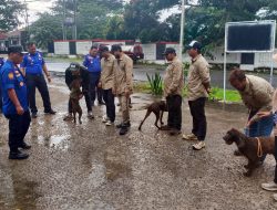 Kepala Dinas Damkarmat Lampung Selatan Apresiasi Pelatihan Anjing Pelacak K9