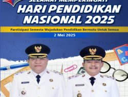 Bupati dan Wakil Bupati Kabupaten Musi Banyuasin Mengucapkan Selamat Hardiknas