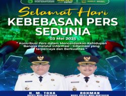 Kebebasan Pers Adalah Kebebasan Kita Bersama