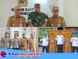 Perkuat Sinergi, Bupati dan Wabup Kerinci Lakukan Kunjungan Perdana ke Kodim, Polres, dan PN