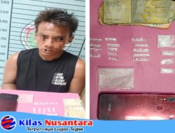 Satresnarkoba Polres Agara Amankan Seorang Pria Diduga Miliki Narkoba Jenis Sabu