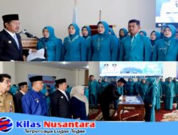 Bupati Monadi Lantik Pengurus TP-PKK dan Tim Pembina Posyandu Kerinci Periode 2025-2030