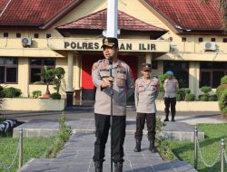 Polres Ogan Ilir Laksanakan Apel Kesiapsiagaan Antisipasi Hari Buruh Internasional