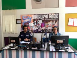Polres Ogan Ilir Cegah Karhutla Lewat Siaran Radio, Sampaikan Himbauan dan Edukasi Bahaya Lingkungan