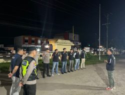 Polsek Indralaya Gelar Patroli Hunting Malam Libur, Antisipasi Tindak Kejahatan dan Gangguan Kamtibmas