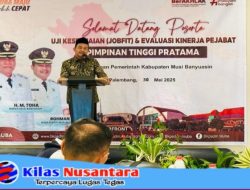 Wakil Bupati Musi Banyuasin Kyai Rohman Membuka Acara Job Fit dan Evaluasi Kinerja Pejabat Pimpinan Tinggi Pratama