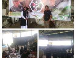 CV. Nur Panca Jaya Plastik Opening Serta Berkurban Dua Ekor Sapi di Sambut Antusias Oleh Warga