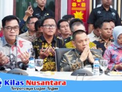 Pj Bupati Empat Lawang fauzan Menghadiri Rapat Koordinasi Percepatan Pelaksanaan Kegiatan Optimis Lahan Dan Cetak Sawah