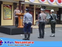 Polres Lumajang Gelar Apel Operasi Patuh Semeru 2025, Tegaskan Komitmen Tertib Lalu Lintas