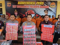 Tindak Tegas Narkoba, Polresta Bandung Ungkap Lonjakan Kasus Signifikan di Awal 2025